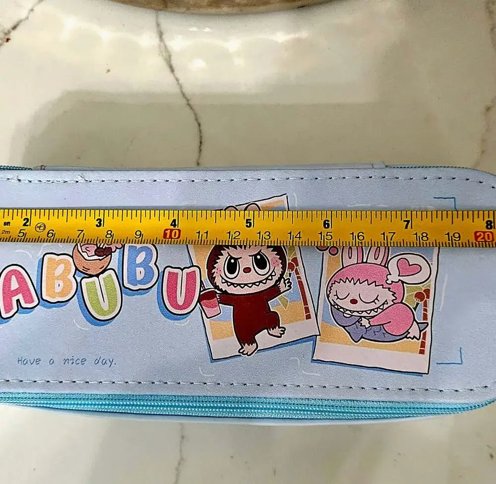 Labubu Character 3D Embossed Hardtop Pencil‎ Case Pouch